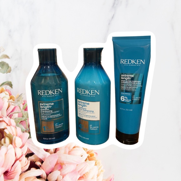 Redken Hair Redken Extreme Length Shampoo Conditioner Treatment
